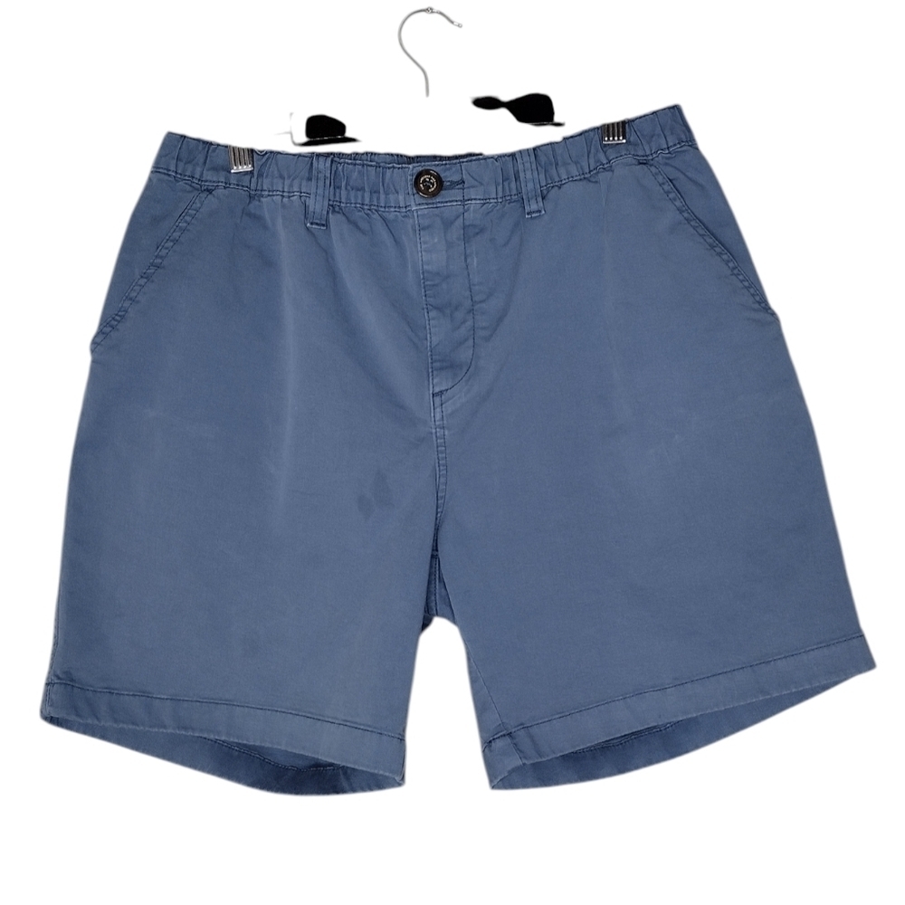 Chubbies 7" Blue Men's Flat Front Casual Shorts Sz L